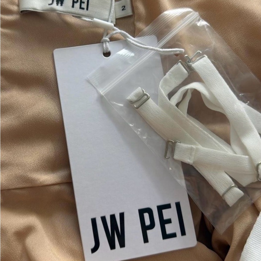 JW PEI Beige and White Accessories Set - Picture 3 of 5
